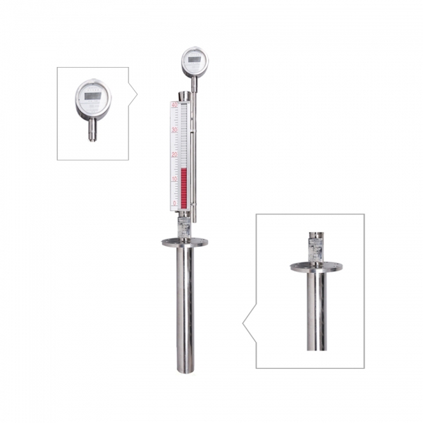 頂裝型（材質(zhì)304，316L）磁翻柱液位計(jì)